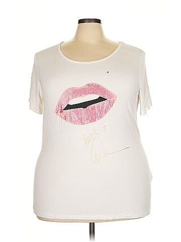 Eva Mendes by New York & Company Short Sleeve T-Shirt (view 1)
