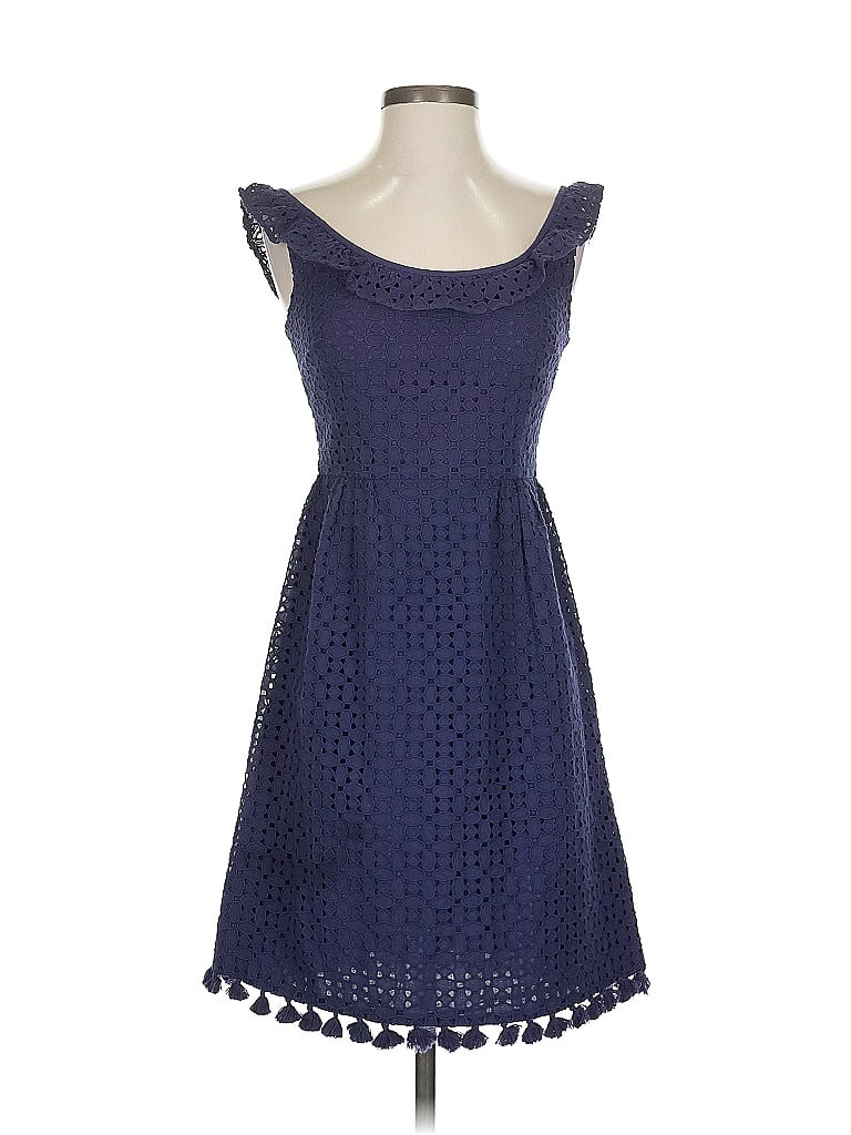 Click to view more detailed imagery on our partner's website Pre-owned Calypso St Barth Cocktail Dress In Purple