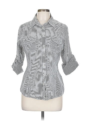 Tommy Hilfiger 3/4 Sleeve Button-Down Shirt (view 1)