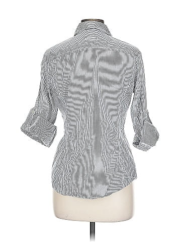 Tommy Hilfiger 3/4 Sleeve Button-Down Shirt (view 2)