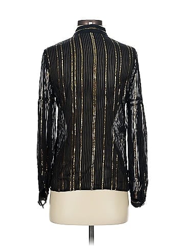 Derek Lam 10 Crosby Long Sleeve Silk Top (view 2)