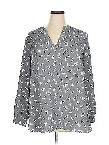 Anne Klein 3/4 Sleeve Blouse (view 1)