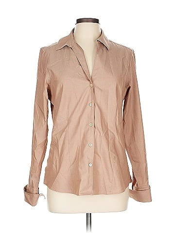 Foxcroft Long Sleeve Button-Down Shirt (view 1)