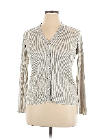 Joseph A. Silk Cardigan (view 1)