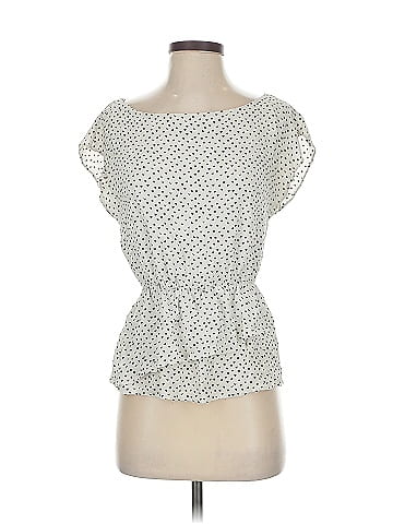 Alice + Olivia Short Sleeve Silk Top (view 1)