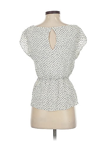Alice + Olivia Short Sleeve Silk Top (view 2)