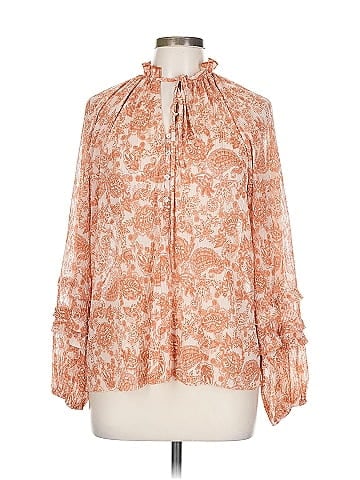 Pink Lily Long Sleeve Blouse (view 1)