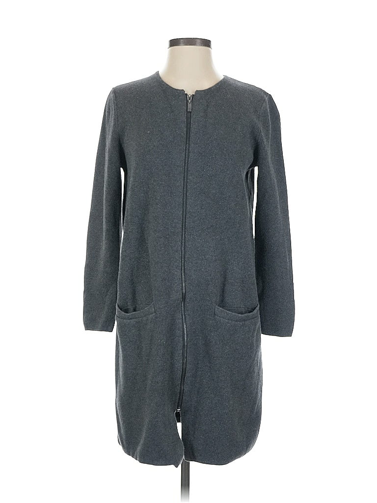 Pre-owned Banana Republic Factory Store Cardigan Sweater In Gray