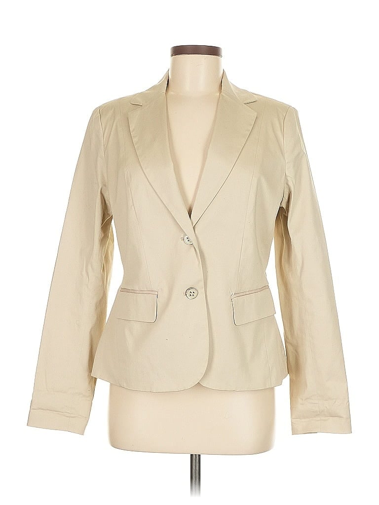 Pre-owned 7th Avenue Design Studio New York & Company Blazer Jacket In White