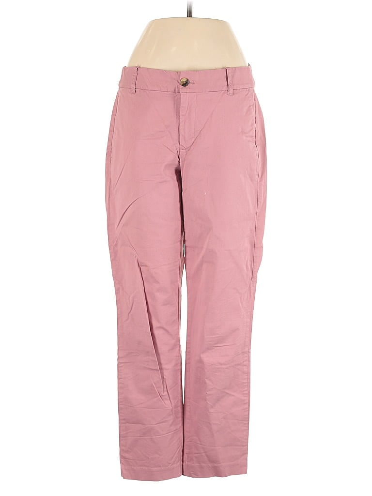 Pre-owned J.crew Factory Store Khaki Pant In Pink