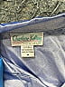 Charlotte Kellogg 100% Silk Metallic Blue 3/4 Sleeve Silk Top Size M - photo 7