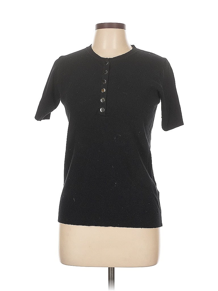 Pre-owned Messic Cardigan Sweater In Black