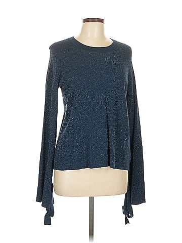 White + Warren Long Sleeve Top (view 1)