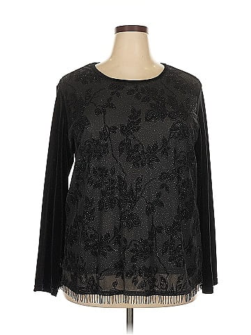 Notations Long Sleeve Blouse (view 1)