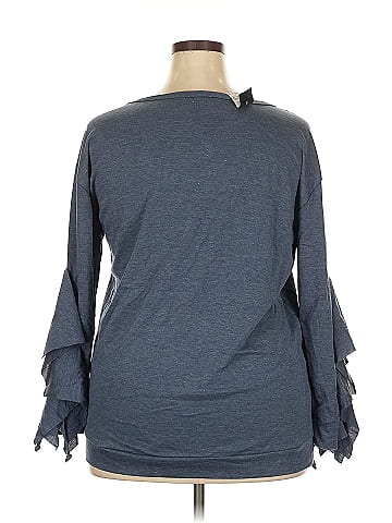 Ashley Stewart 3/4 Sleeve T-Shirt (view 2)