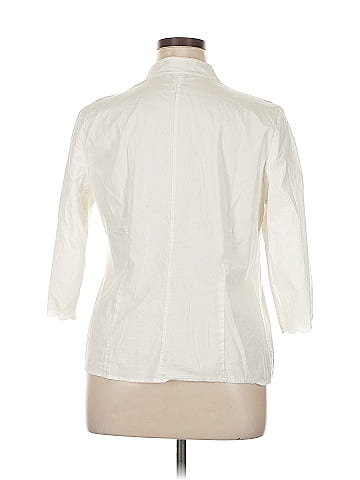 DressBarn 3/4 Sleeve Button-Down Shirt (view 2)