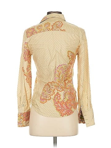 Robert Graham Long Sleeve Silk Top (view 2)