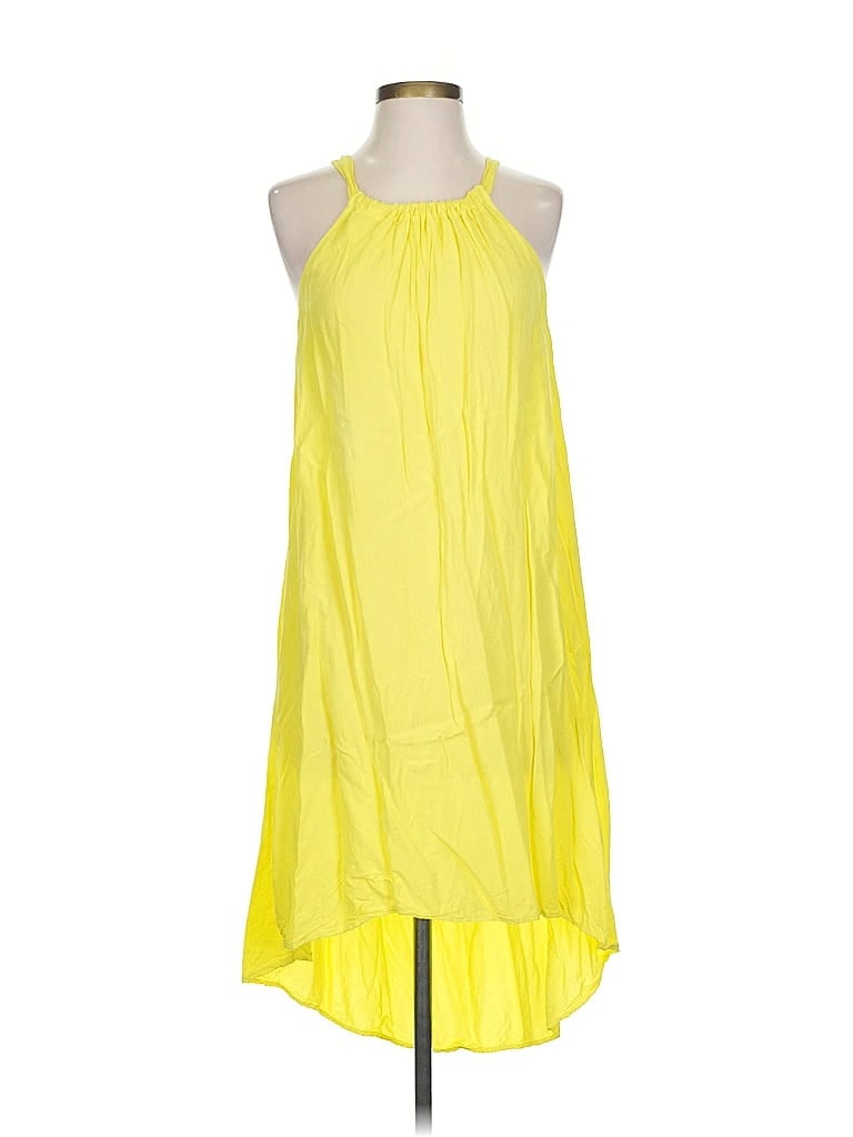Click to view more detailed imagery on our partner's website Pre-owned Splendid Casual Dress In Yellow