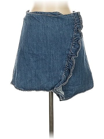 Mango Denim Skirt (view 1)