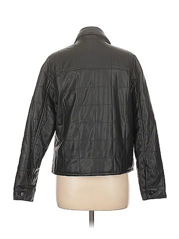 Topshop Faux Leather Jacket (view 2)