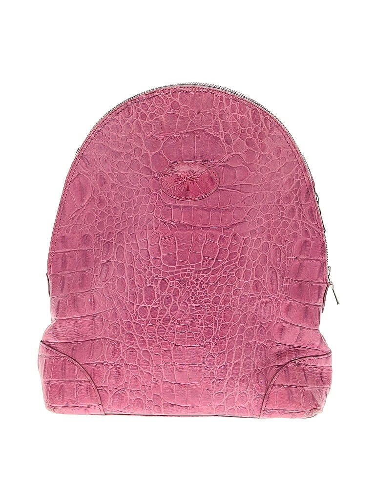 Mulberry Animal Print Pink Leather Backpack One size - photo 1