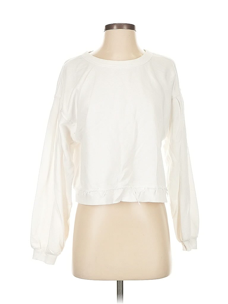 Click to view more detailed imagery on our partner's website Pre-owned Z Supply Sweatshirt In White