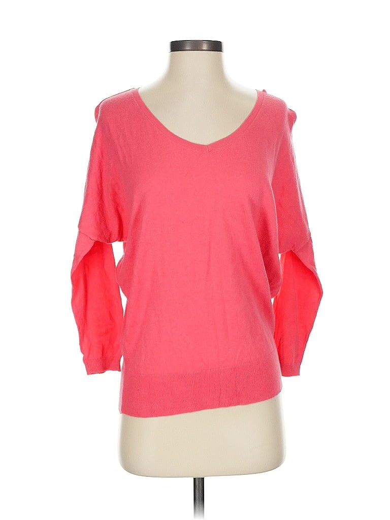 Pre-owned Ann Taylor Loft Pullover Sweater In Pink
