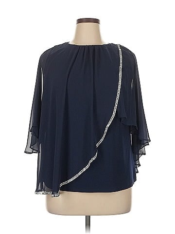 MSK 3/4 Sleeve Blouse (view 1)