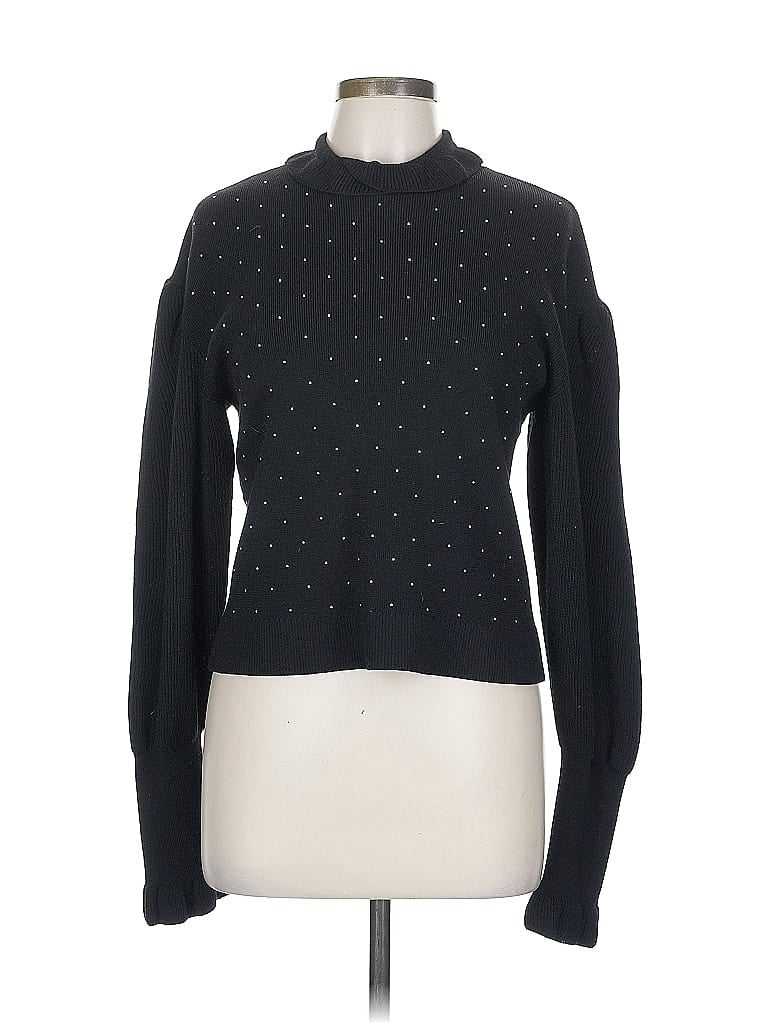 Pre-owned Philosophy Di Lorenzo Serafini Wool Pullover Sweater In Black