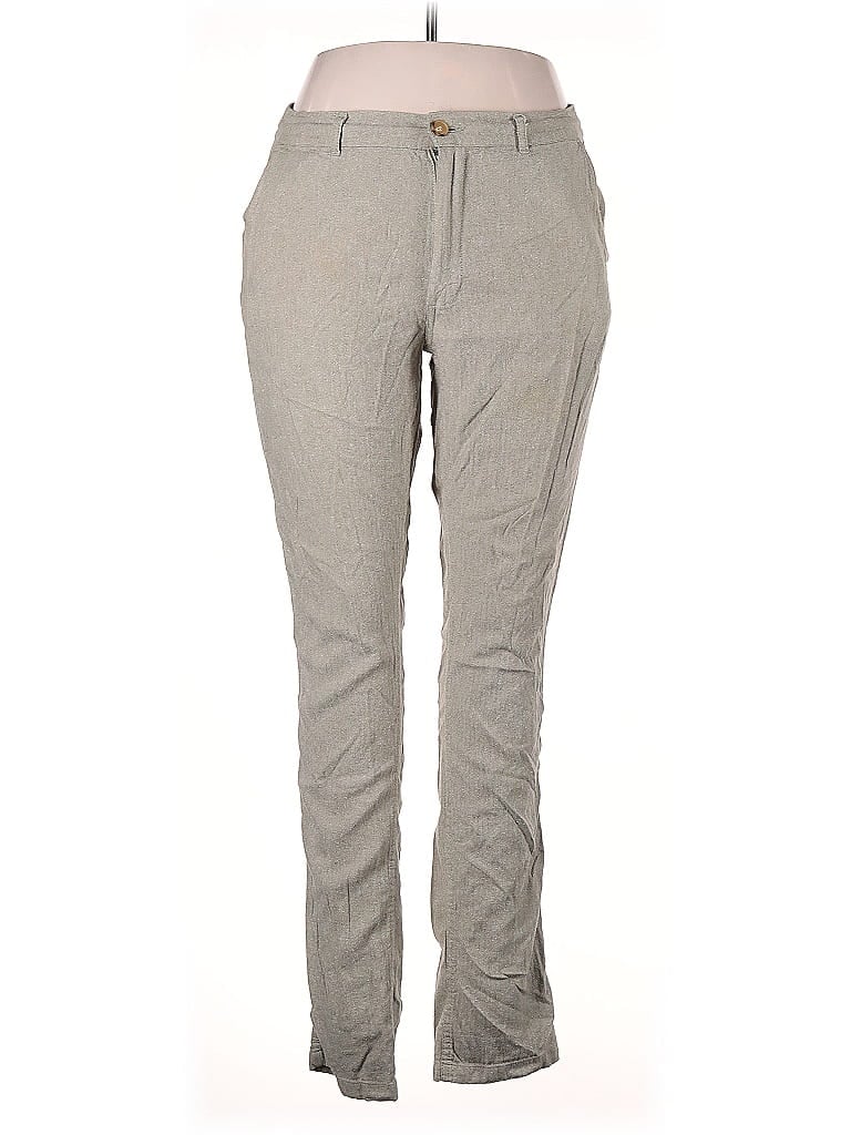 Pre-owned Taylor Stitch Linen Pants In Gray