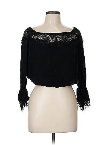 Forever 21 Contemporary 3/4 Sleeve Blouse (view 1)