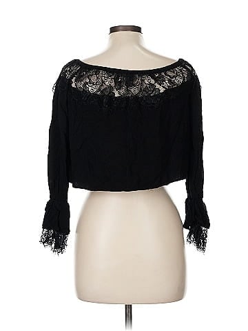 Forever 21 Contemporary 3/4 Sleeve Blouse (view 2)