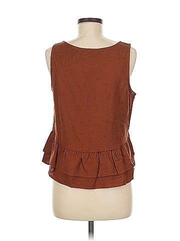 Blue Rain Sleeveless Blouse (view 2)
