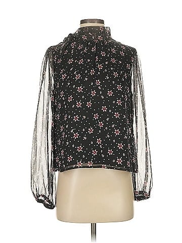 All in Favor Long Sleeve Blouse (view 1)