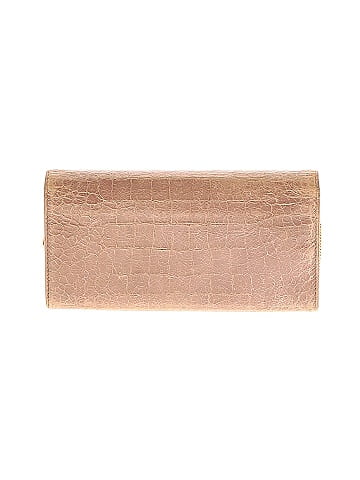 Miu Miu Croc Embossed Patent Leather Flap Continental Wallet (view 2)