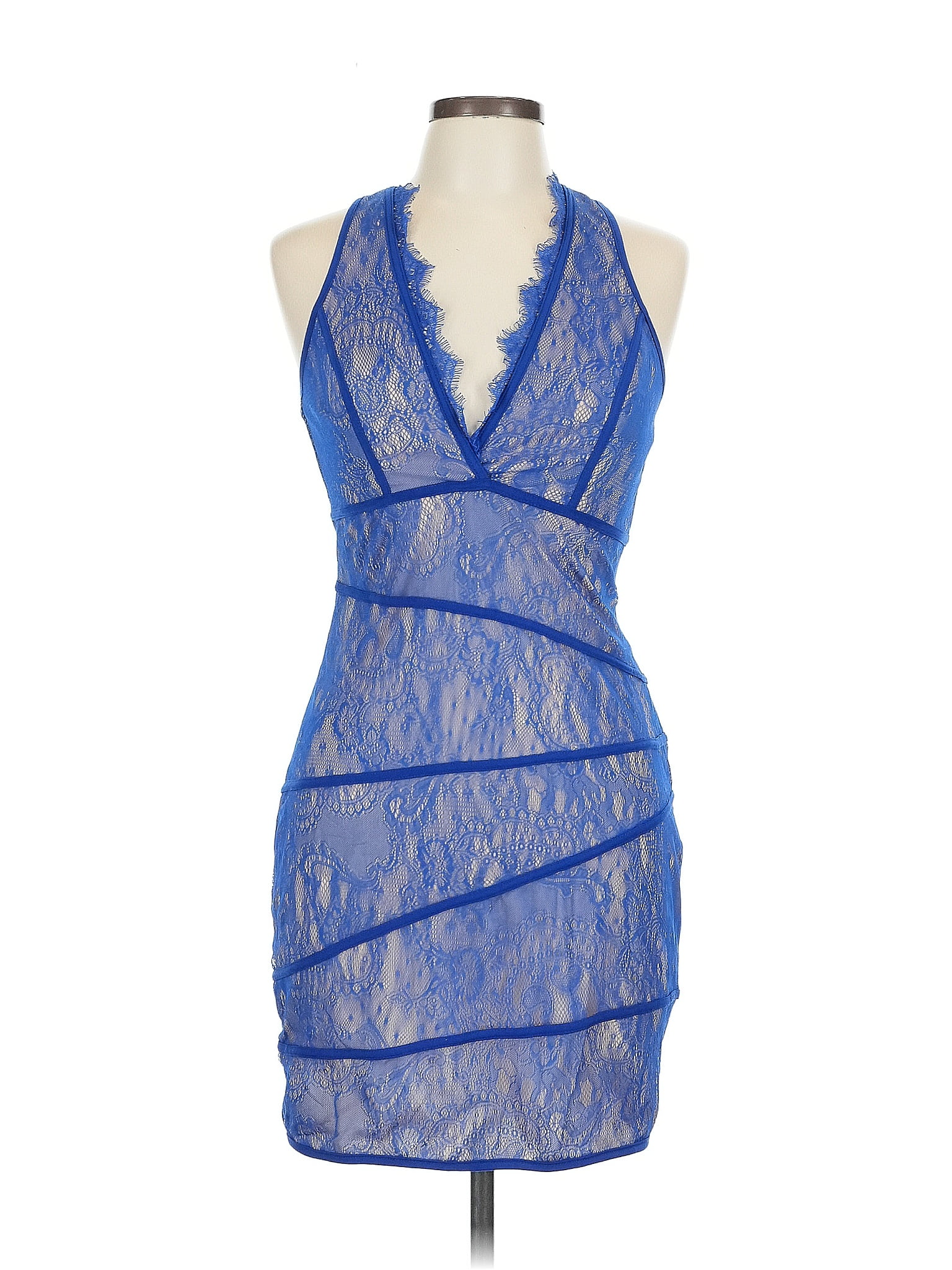 Arden B. Blue Cocktail Dress Size L