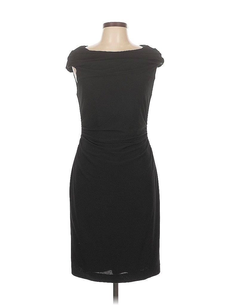Pre-owned Kay Unger Cocktail Dress In Black