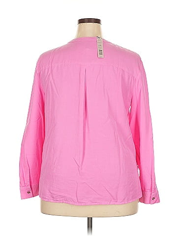Nic + Zoe 3/4 Sleeve Button-Down Shirt (view 2)