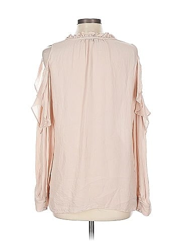 Parker 3/4 Sleeve Silk Top (view 2)