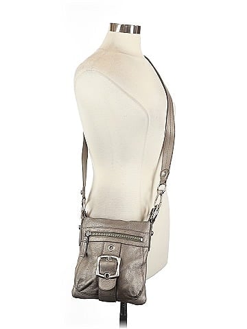 B Makowsky Leather Crossbody Bag (view 2)