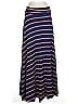 Soma Stripes Blue Casual Skirt Size S - photo 2