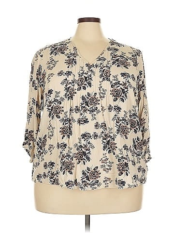 Fun2Fun 3/4 Sleeve Blouse (view 1)