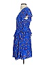 Tanya Taylor 100% Silk Paisley Blue Cocktail Dress Size 2 - photo 4