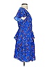 Tanya Taylor 100% Silk Paisley Blue Cocktail Dress Size 2 - photo 3