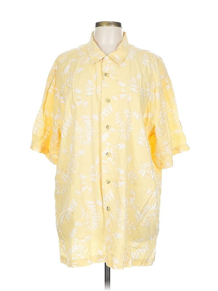 Pre-owned Greg Norman Kimono In Yellow