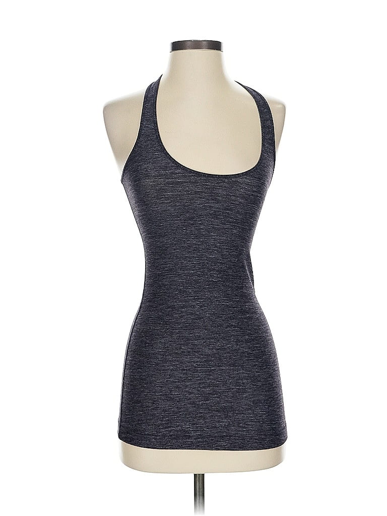 Click to view more detailed imagery on our partner's website Pre-owned Lululemon Athletica Tank Top Purple Halter Neckline Tops