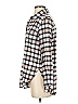 Athleta Plaid Ivory Long Sleeve Button-Down Shirt Size XS - photo 5