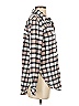 Athleta Plaid Ivory Long Sleeve Button-Down Shirt Size XS - photo 4