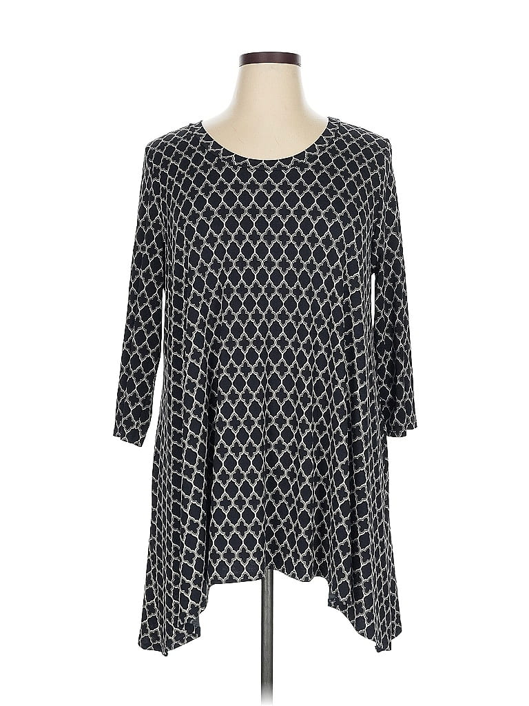 Honeyme Gray Casual Dress Size XL - photo 1