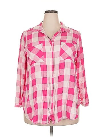 Khakis & Co 3/4 Sleeve Button-Down Shirt (view 1)